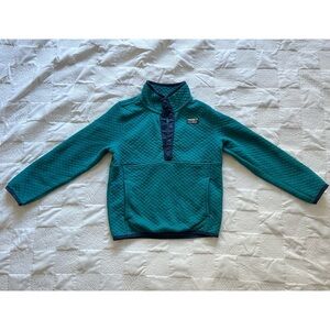 L.L. Bean Little Kids’ Quilted Snap Quarter Pullover